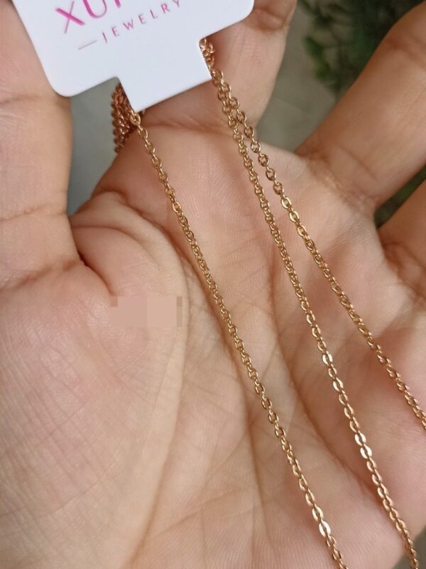 cadena tipo comercial 45cm xuping jewerly ROSE
