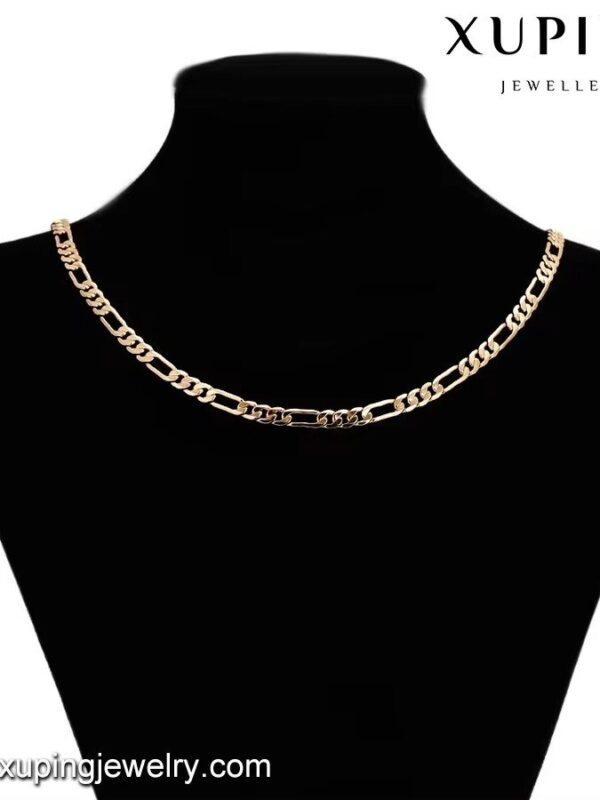 cadena cartier (grosor 6mm)(largo 60cm) xuping jewerly rose collar