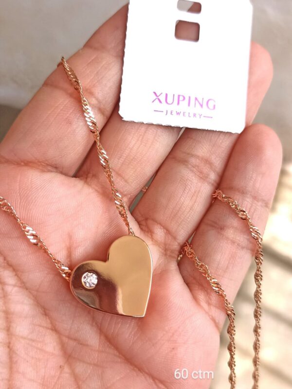 p140 dije corazon xuping jewerly rose