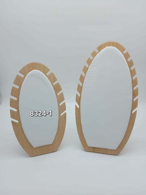 exhibidor madera collares