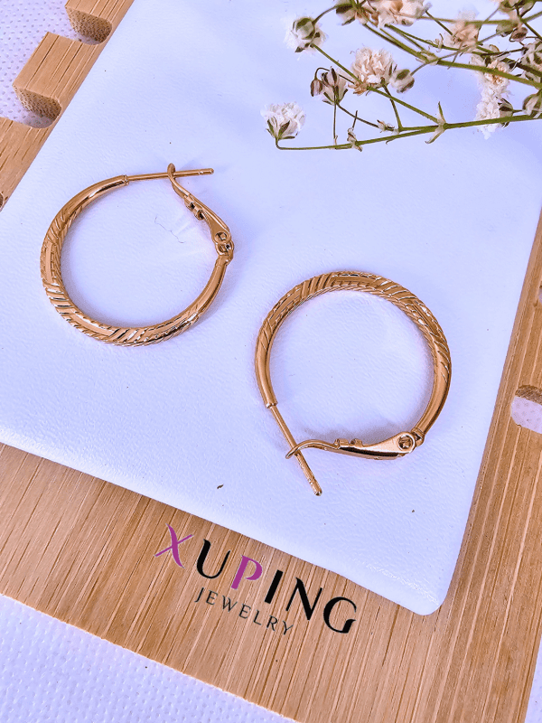 arete labrado xuping jewerly rose 2.5cm