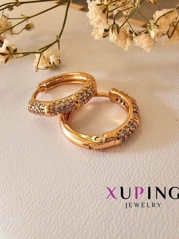 arete circon xuping jewerly rose