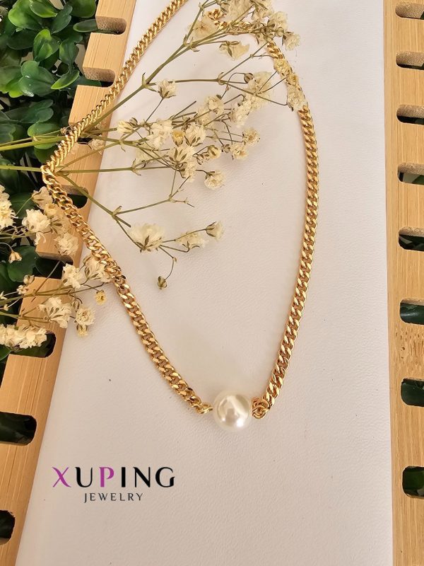 collar perla panzer xuping jewerly rose