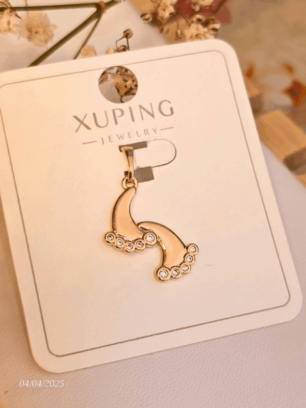 dije mamá pies bebe pies xuping jewerly rose