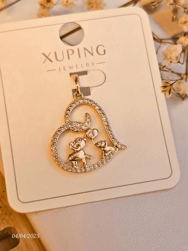 dije mamá elefante xuping jewerly rose