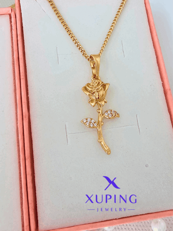 dije rosas flores xuping jewerly rose