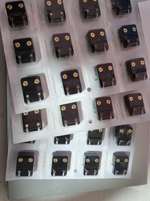 para pistola blister aretes esterilizados varios diseñosc contiene 12 pares [1RU3UG]