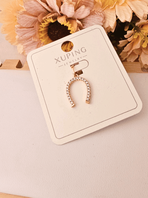 dijes herradura xuping jewerly rose