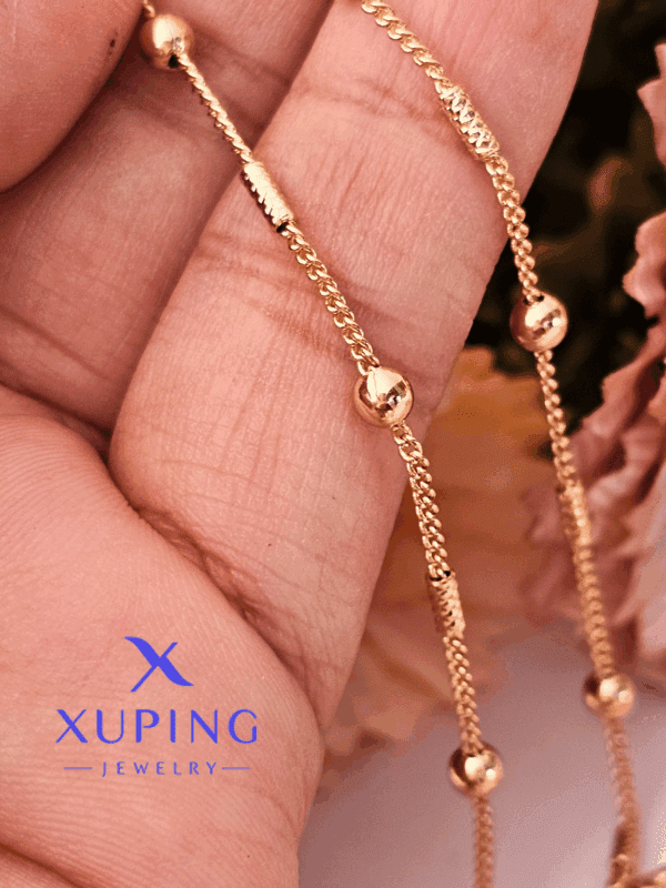 cadena billas xuping jewerly rose 45cm