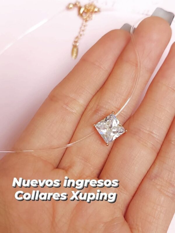 collar invisible xuping jewerly rose