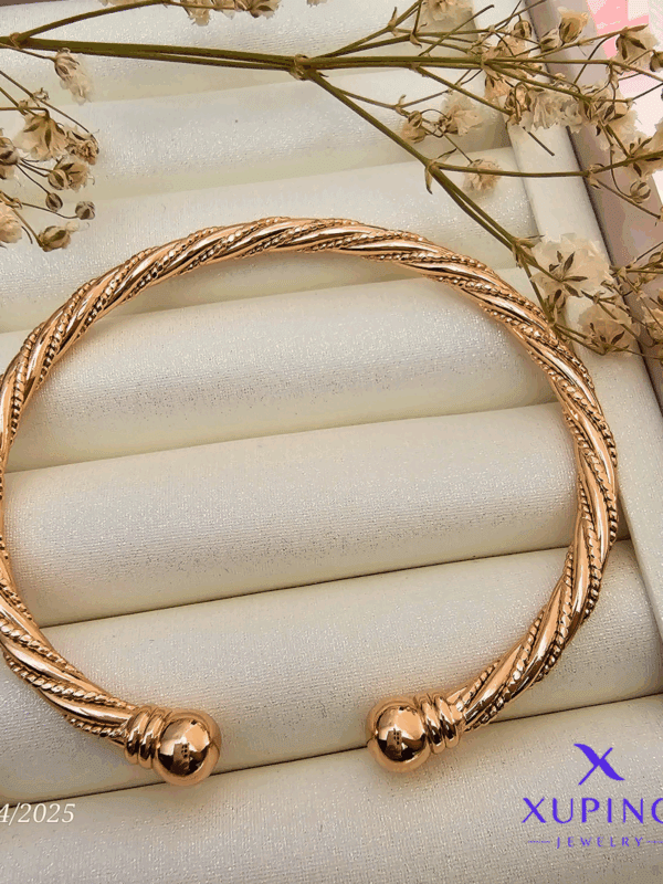 pulsera entorchada xuping jewerly rose