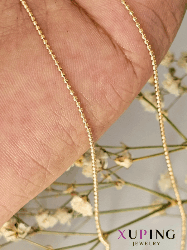 cadena finita 45cm xuping jewerly rose