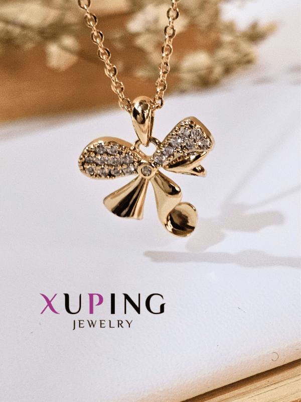 collar lazo xuping jewerly plateado