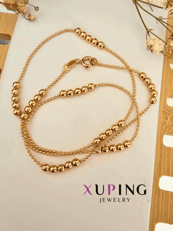 cadena 45 cm billas xuping jewerly rose