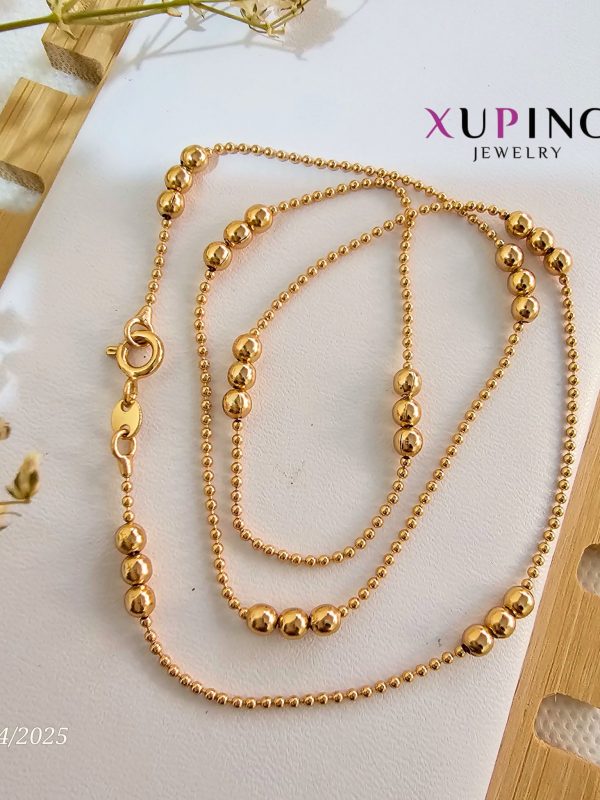 collar billas xuping jewerly rose 45cm,4mm