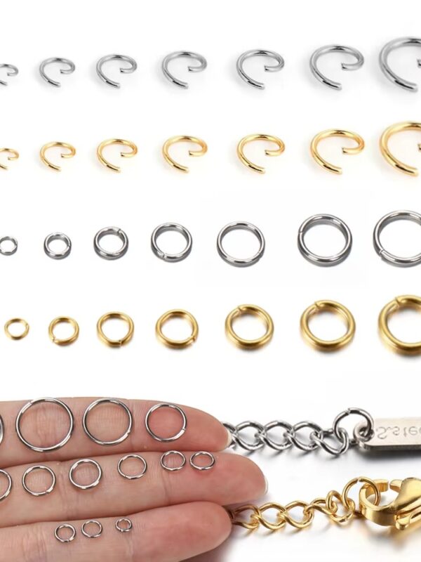 WhatsApp Image 2025-04-10 at 12.16.59 PM Aros cierre para armar joyas para pulsera o collares en acero dorado y plateado