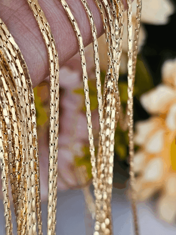 cadena 45cm xuping jewerly rose