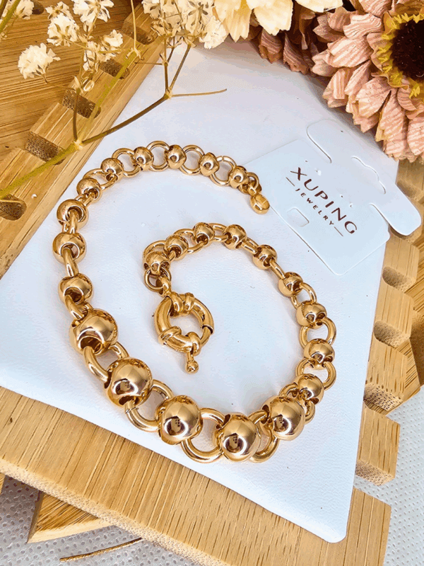 pulsera broche marinero xuping jewerly rose