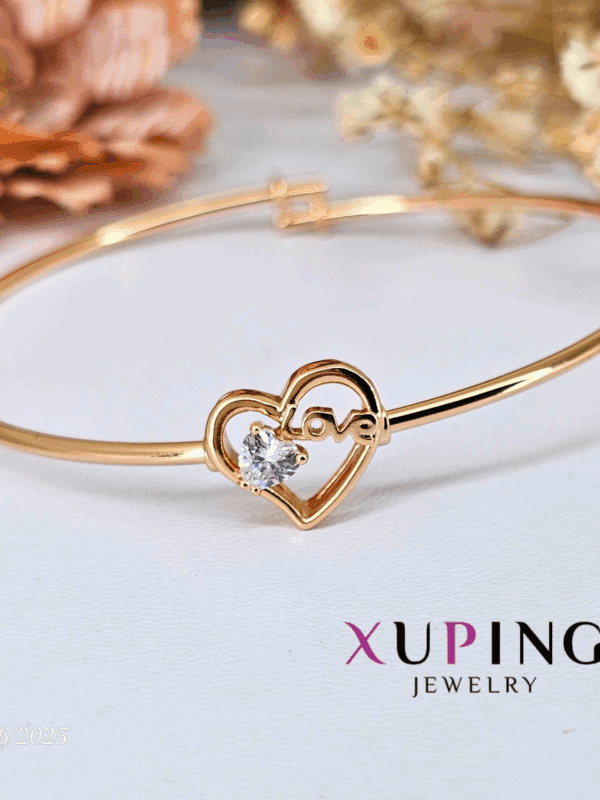pulsera para niñas 55mm LOVE xuping jewerly rose