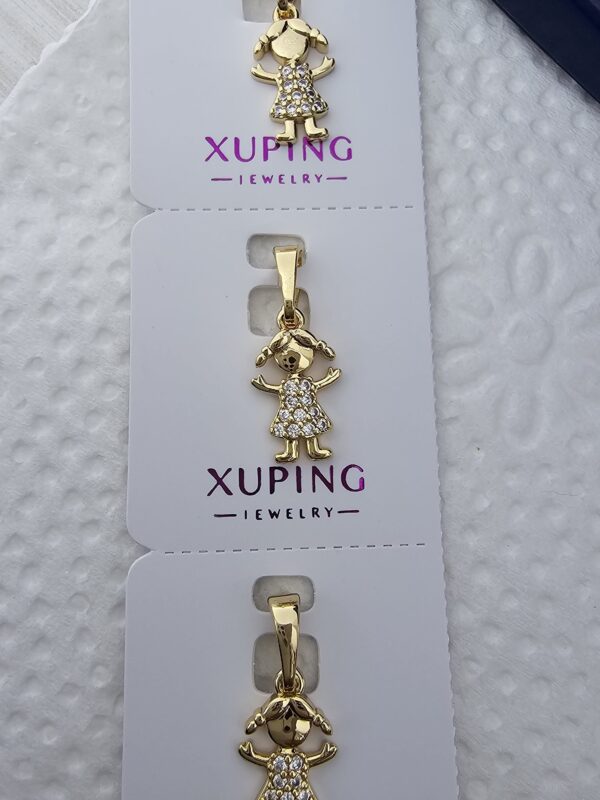 dijes niñas xuping jewerly rose