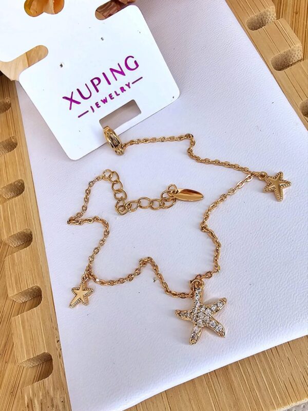 pulsera estrella xuping jewerly rose