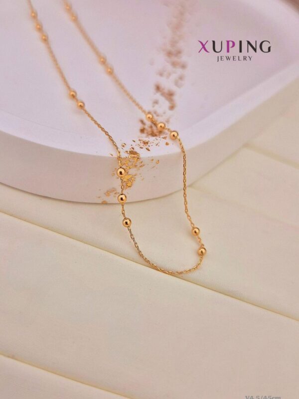 cadena billas 45 cm xuping jewerly rose