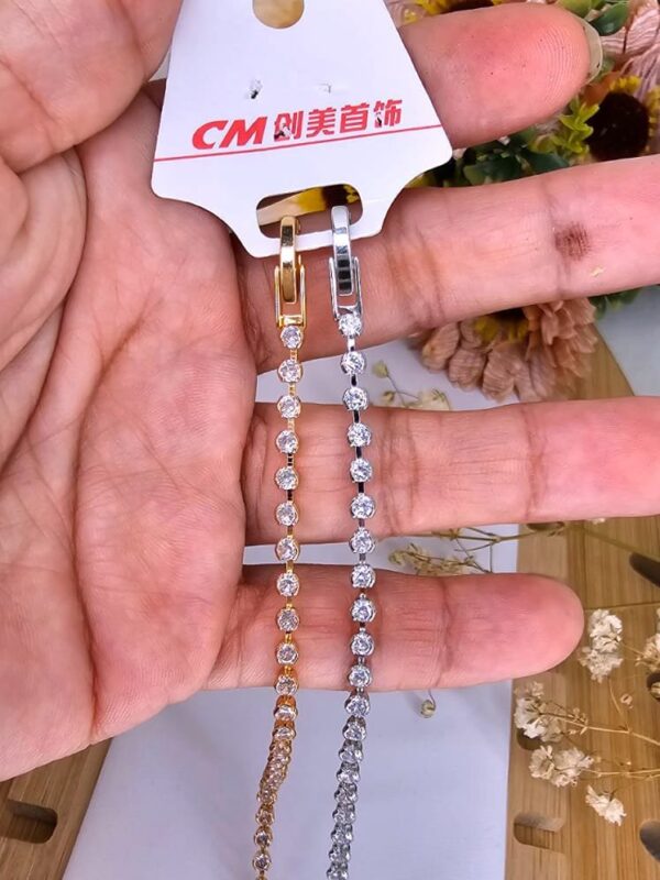 2025/07/1001429698.jpg pulsera ID11535 puntos de luz redondo CM jewerly rose y plateado