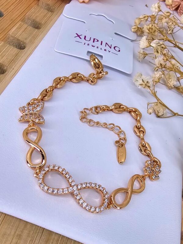 pulsera infinito xuping jewerly rose