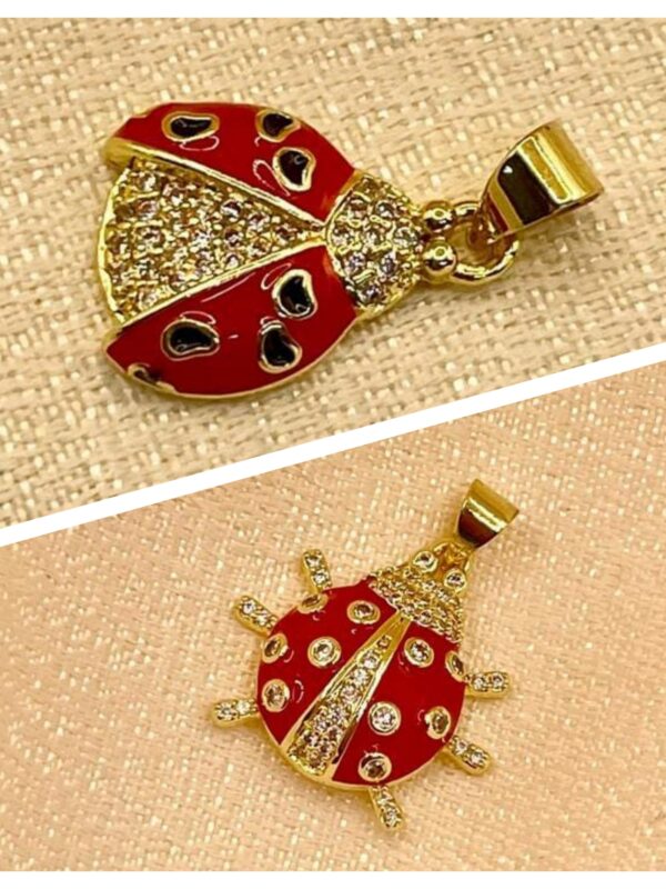 Dije mariquita 🐞 dorado