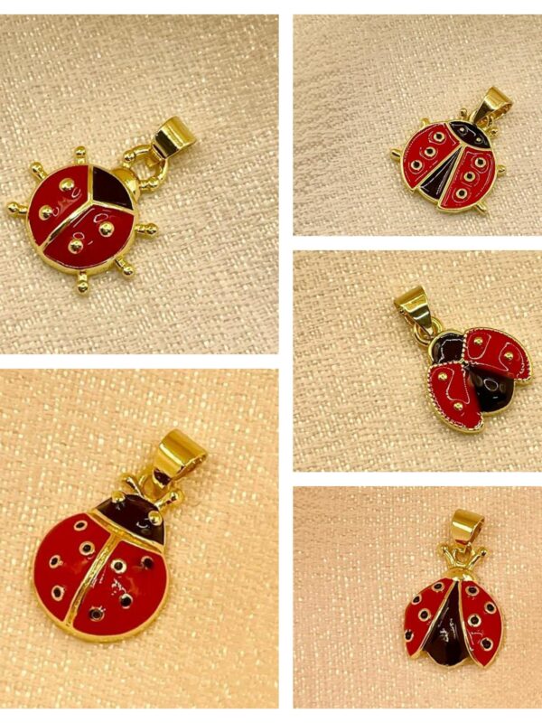 Dije mariquita 🐞 dorado