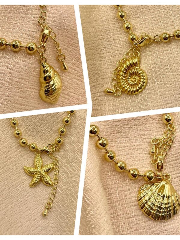 2025/08/1001540533-scaled.jpg pulsera marinas billas estrella de mar, conchas, caracol dorado, con extensión