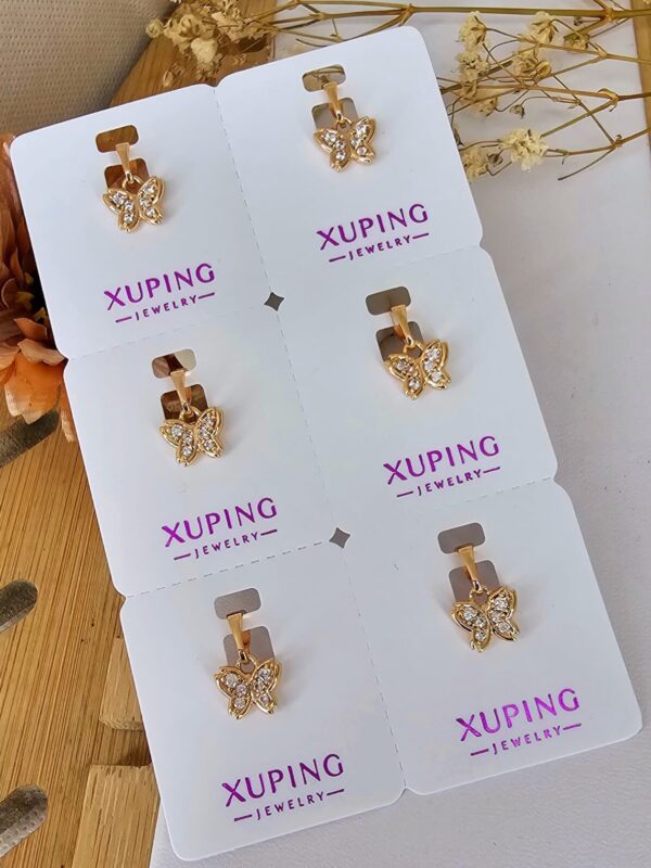 dije mariposa mini xuping jewerly rose