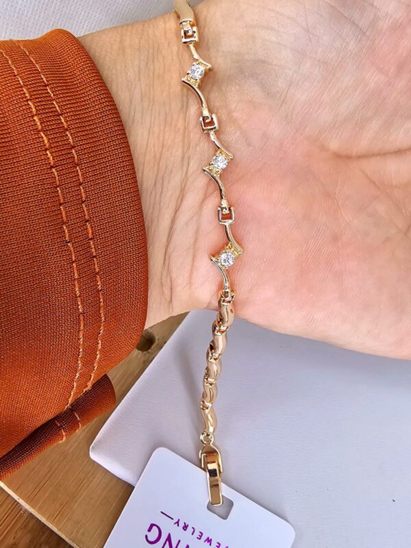 pulsera circones xuping jewerly rose