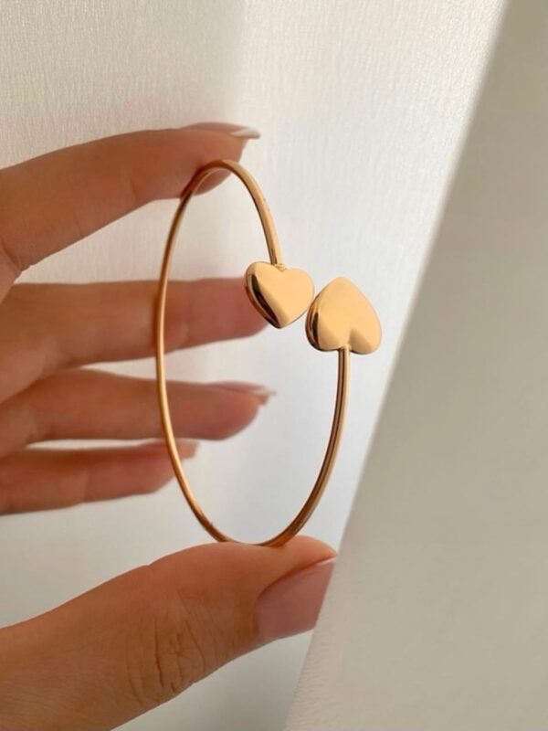 pulsera regulable corazon xuping jewerly rose