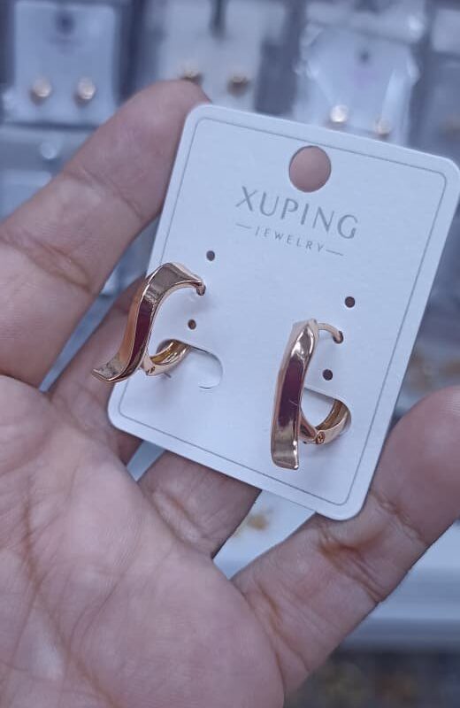 arete xuping jewerly rose