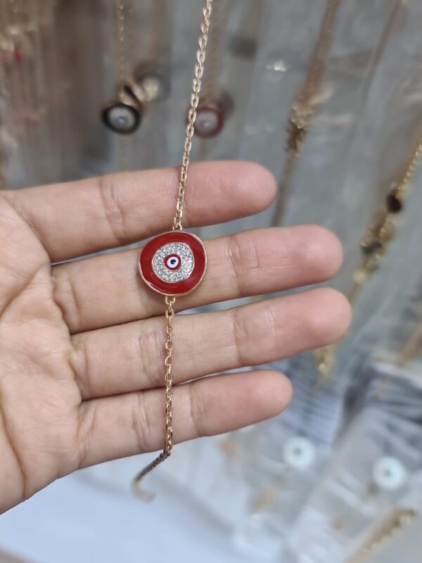 pulsera ojo turco xuping jewerly rose