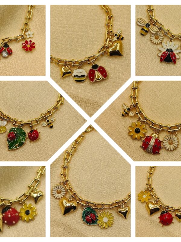 2025/09/1001586732-scaled.jpg pulsera eslabon tipo U, 🐞 mariquitas abeja, hoja dorado