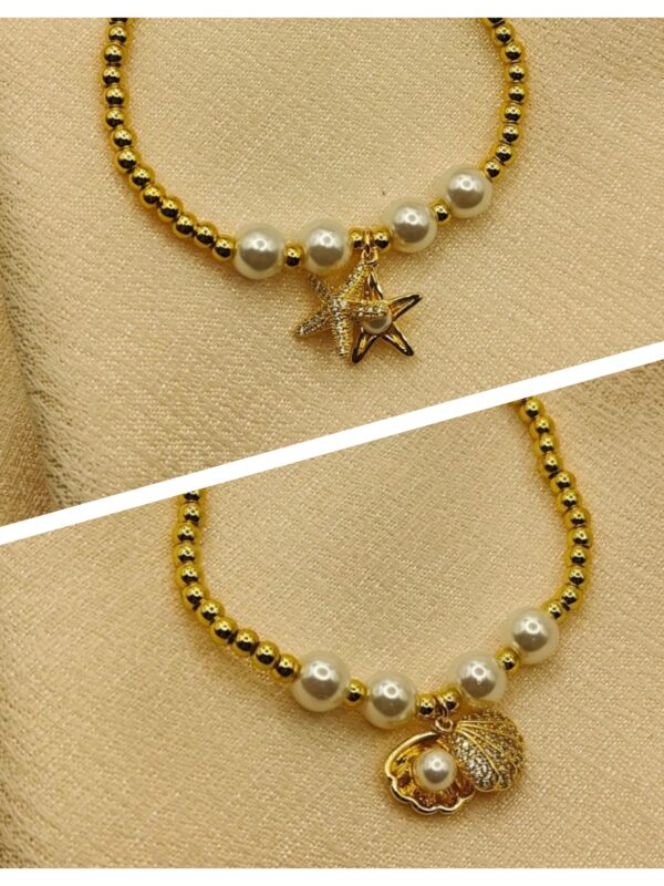2025/09/1001586767-1-scaled.jpg Pulsera marinas estrella concha de mar de billas perlas dorado