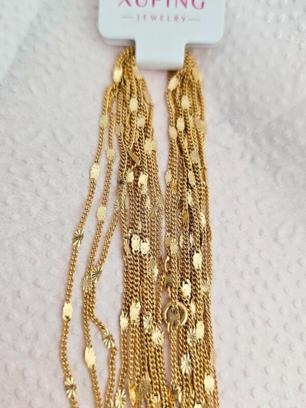 cadena sol xuping jewerly rose