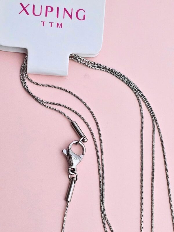cadena 45 y 60cm xuping TTM plateado