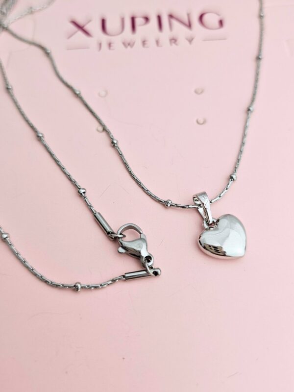 cadena billa 2mm xuping TTM plateado 45cm