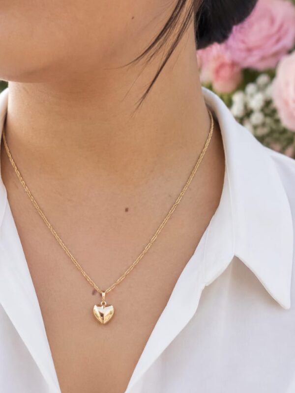 cadena entorchada 45,50,55,60cm xuping jewerly rose