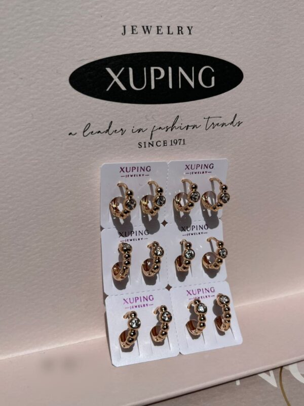 arete punto de luz xuping jewerly rose