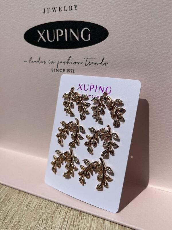 arete espiga xuping jewerly rose