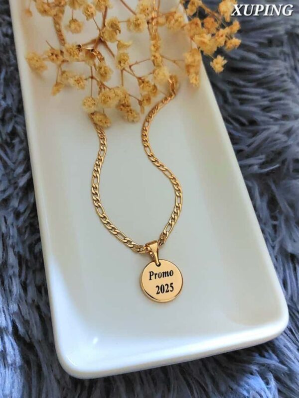 collar dije graduacion/promoción xuping jewerly rose