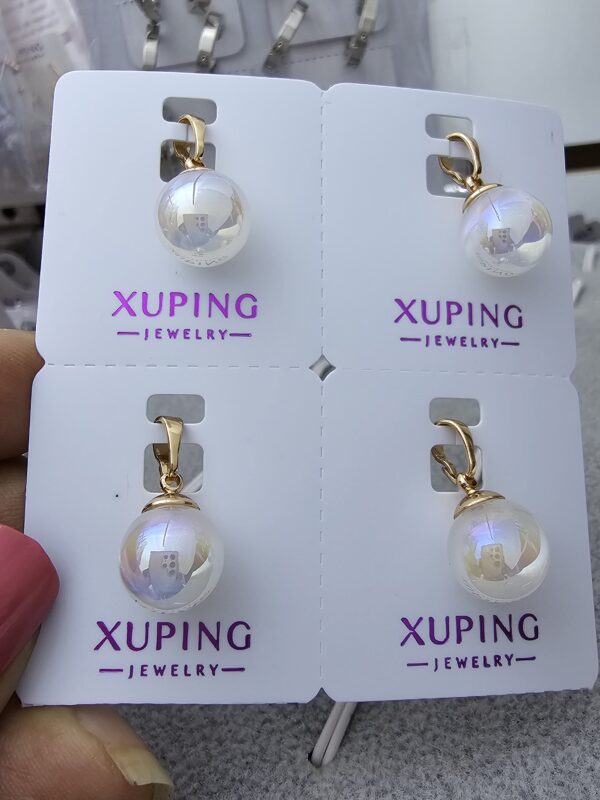 dije perla tornasol xuping jewerly rose