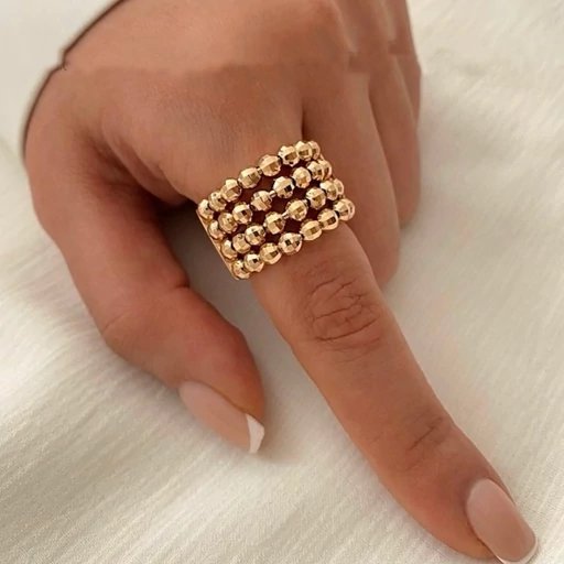 Tallas 7,8,9 Anillo billas chunky xuping jewerly rose