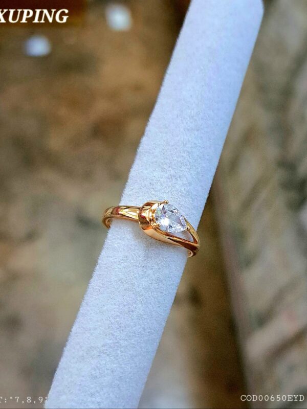 anillos tallas (7,8,9) xuping jewerly rose