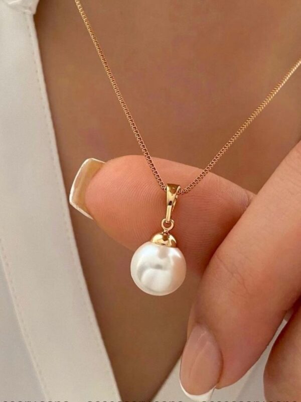 dije perla blanca xuping jewerly rose