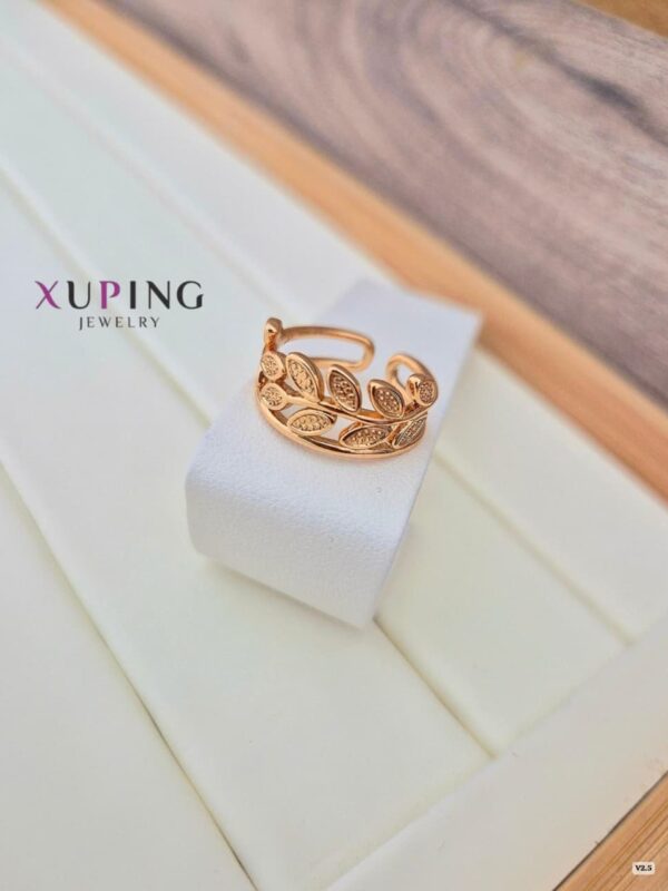 anillos regulable espiga xuping jewerly rose